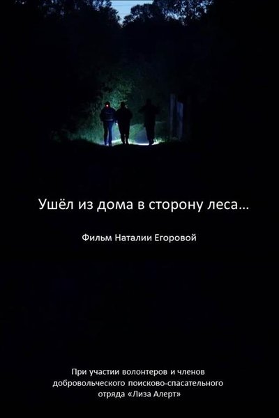 Ушел из дома в сторону леса…