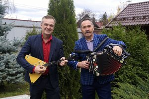 Владимир Опарин и Николай Кудрявцев