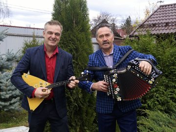 Владимир Опарин и Николай Кудрявцев