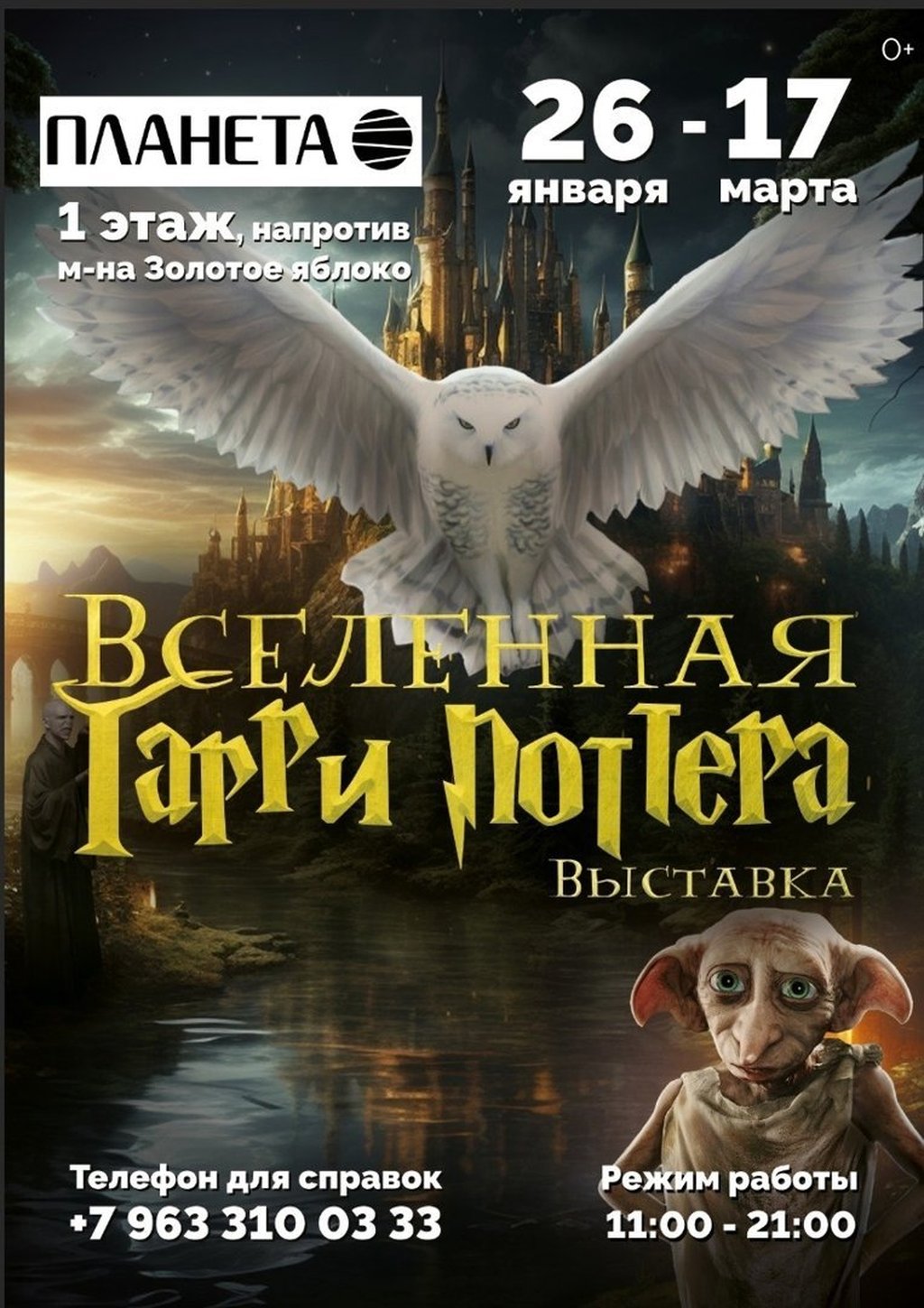 Интерактивная выставка «Вселенная Гарри Поттера», 26 января 2024, Афиша  Пермь - Афиша Перми