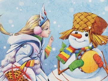 Новогоднее приключение Снеговика