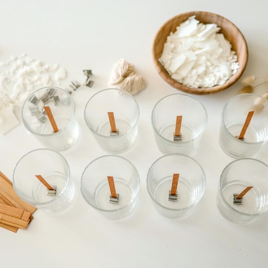 Творческий мастер-класс по изготовлению свечи в банке и аромасаше