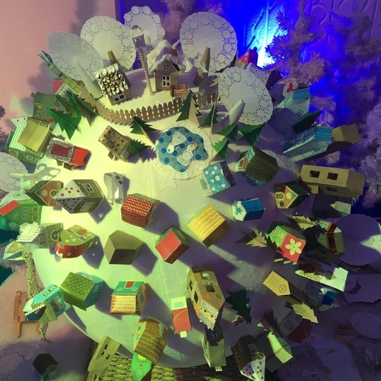 Новогодняя деревня Морозовка