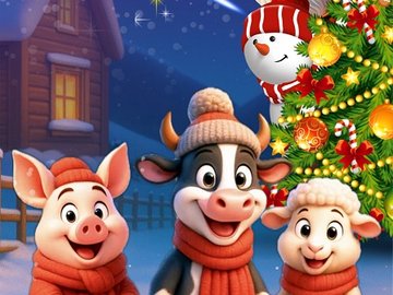 Новый год на Ферме