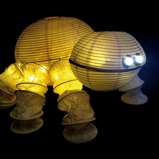 Представление световых кукол