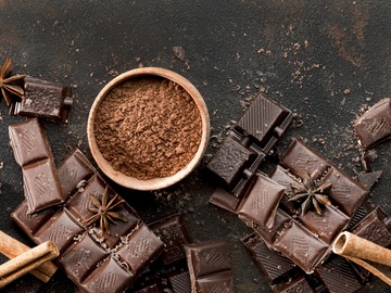 Рисуем шоколадом