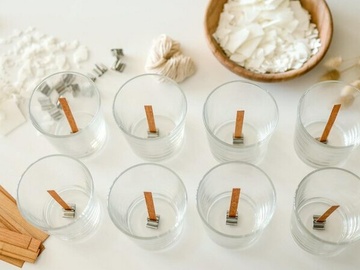 Творческий мастер-класс по изготовлению свечи в банке и аромасаше