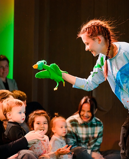 Театр на ладошке. Весна