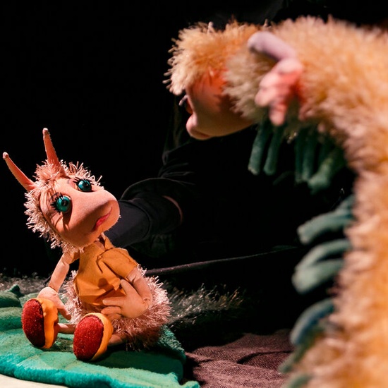 Муравьишка идёт домой