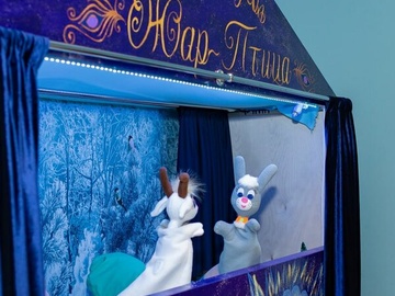 Курочка Ряба. Лисичка со скалочкой