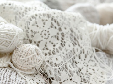 Ремесленный урок по кружеву на коклюшках