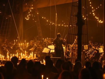 Оркестр CAGMO. Саундтреки Ханса Циммера при свечах